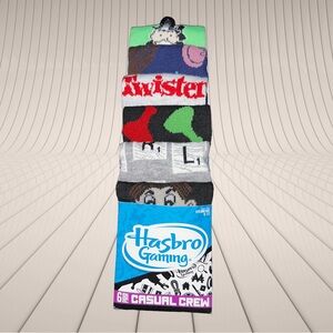 Men's Casual Crew Socks - Board Games
